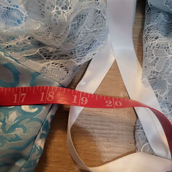 Trickz 'N Treatz Dolls Kill Let Them Eat Cake Blue Dress Costume Size Large - Picture 4 of 8